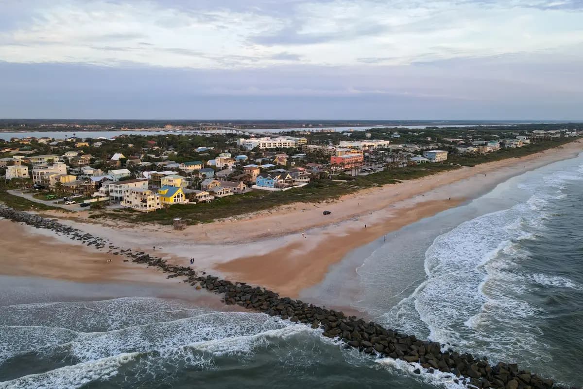 Aerial view of Port St. Lucie, Florida