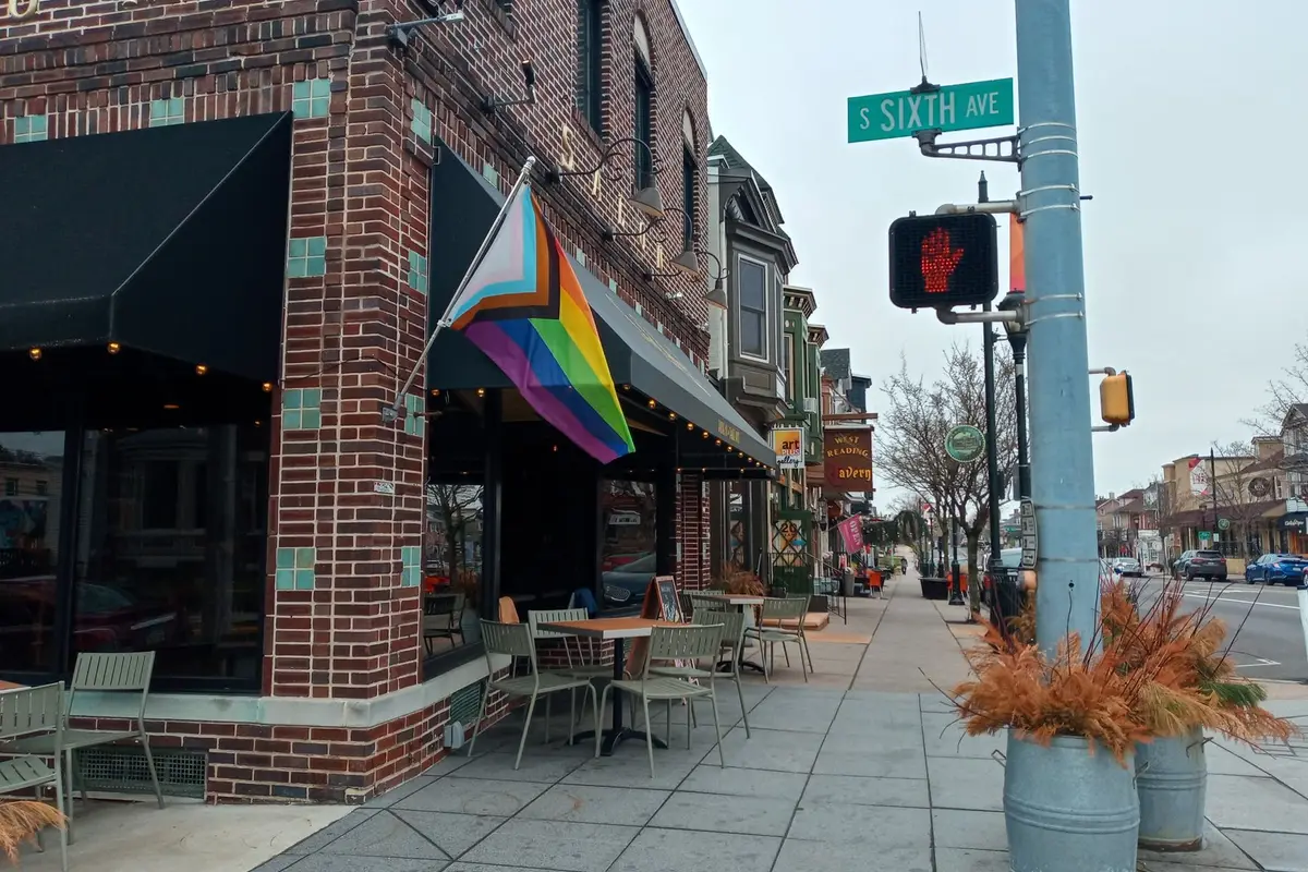 Downtown Reading, Pennsylvania street scene