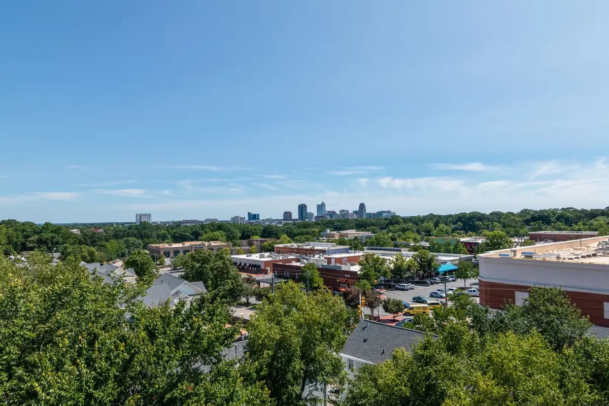 Aerial view of Rock Hill, South Carolina