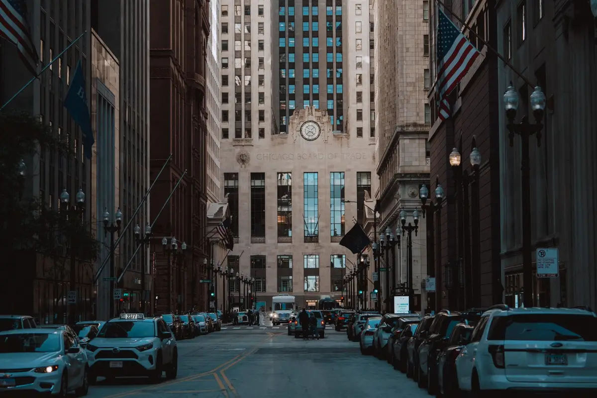 Downtown Rockford, Illinois street scene