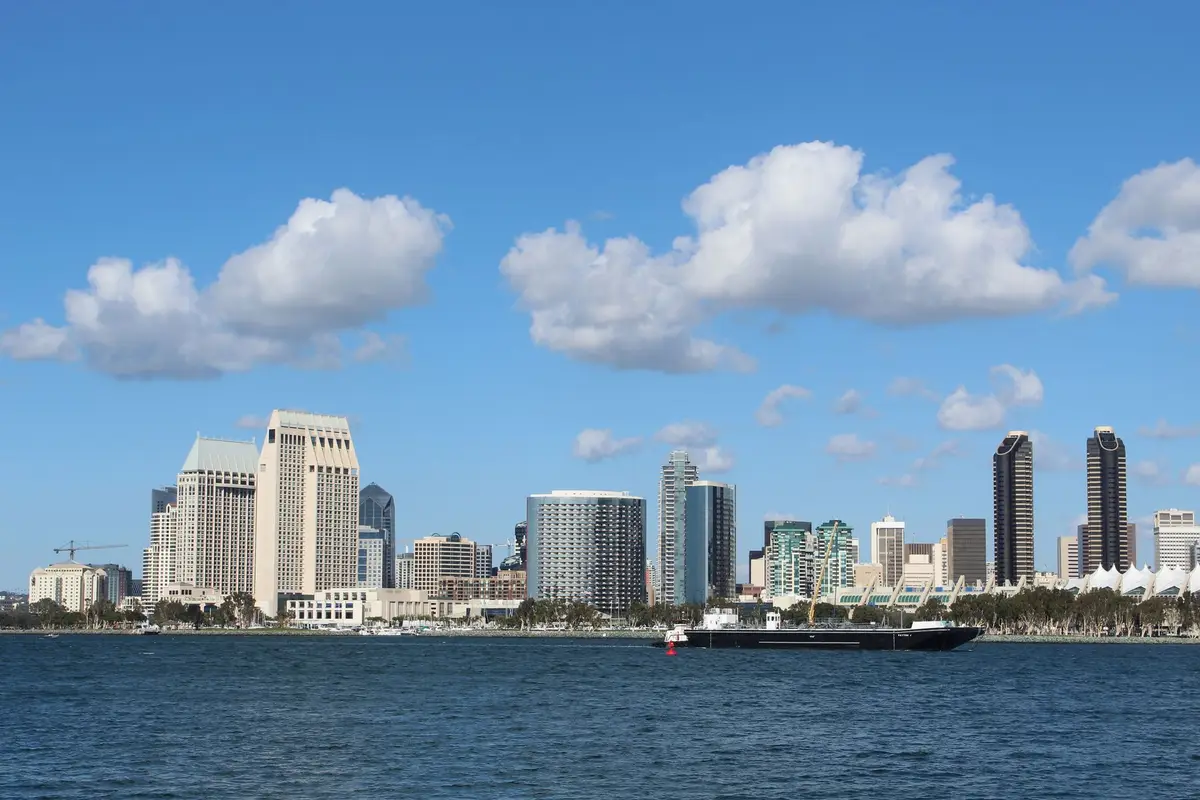 Downtown San Diego, California skyline