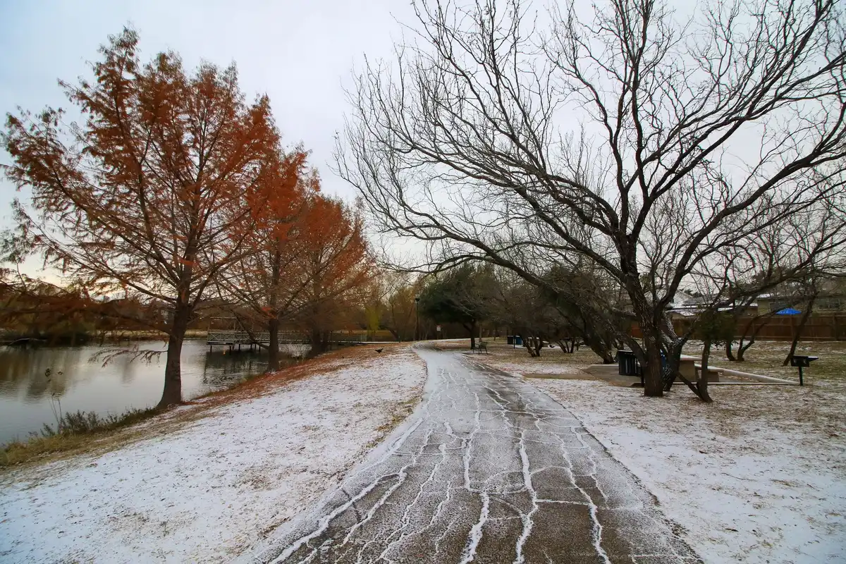 A park in San Marcos, Texas
