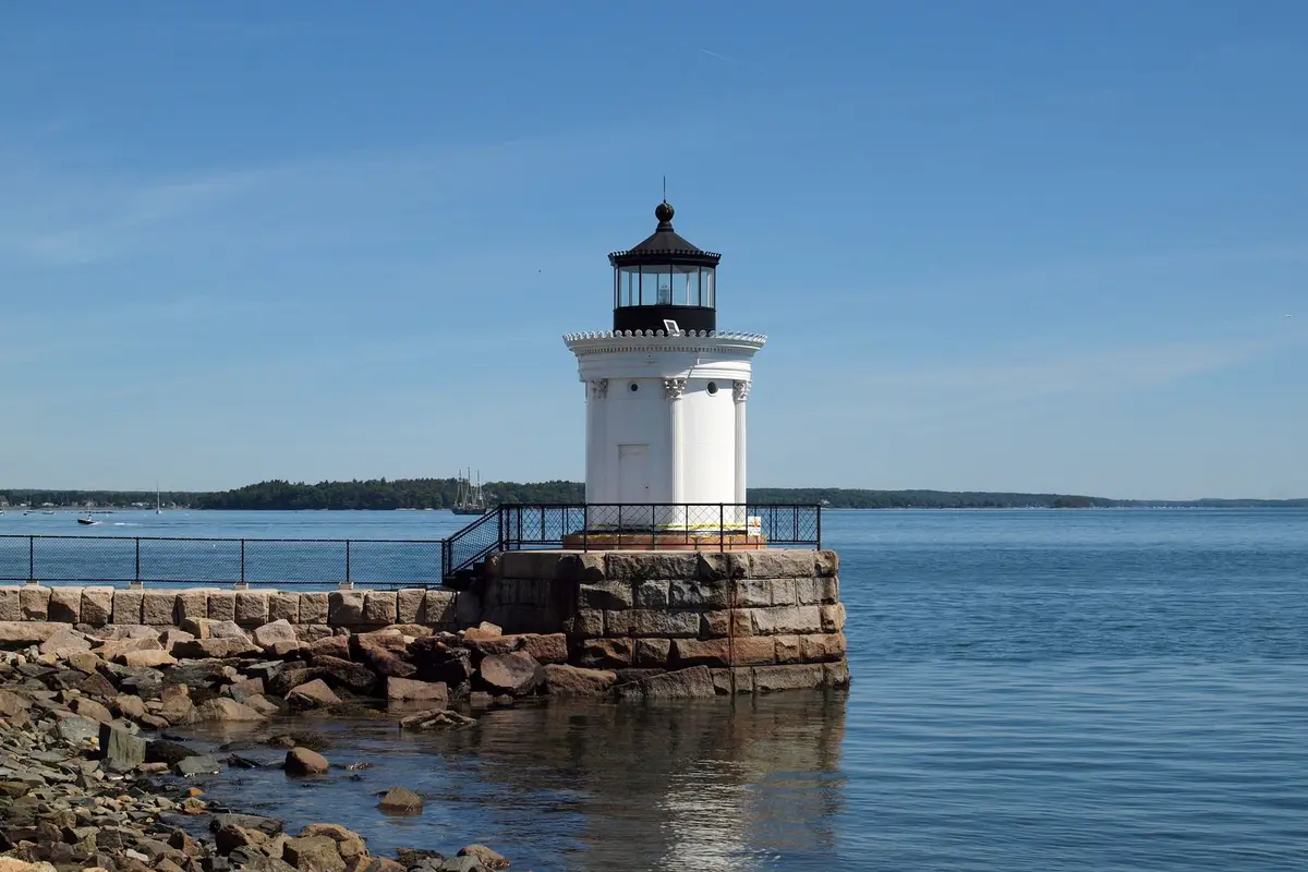 Aerial view of South Portland, Maine