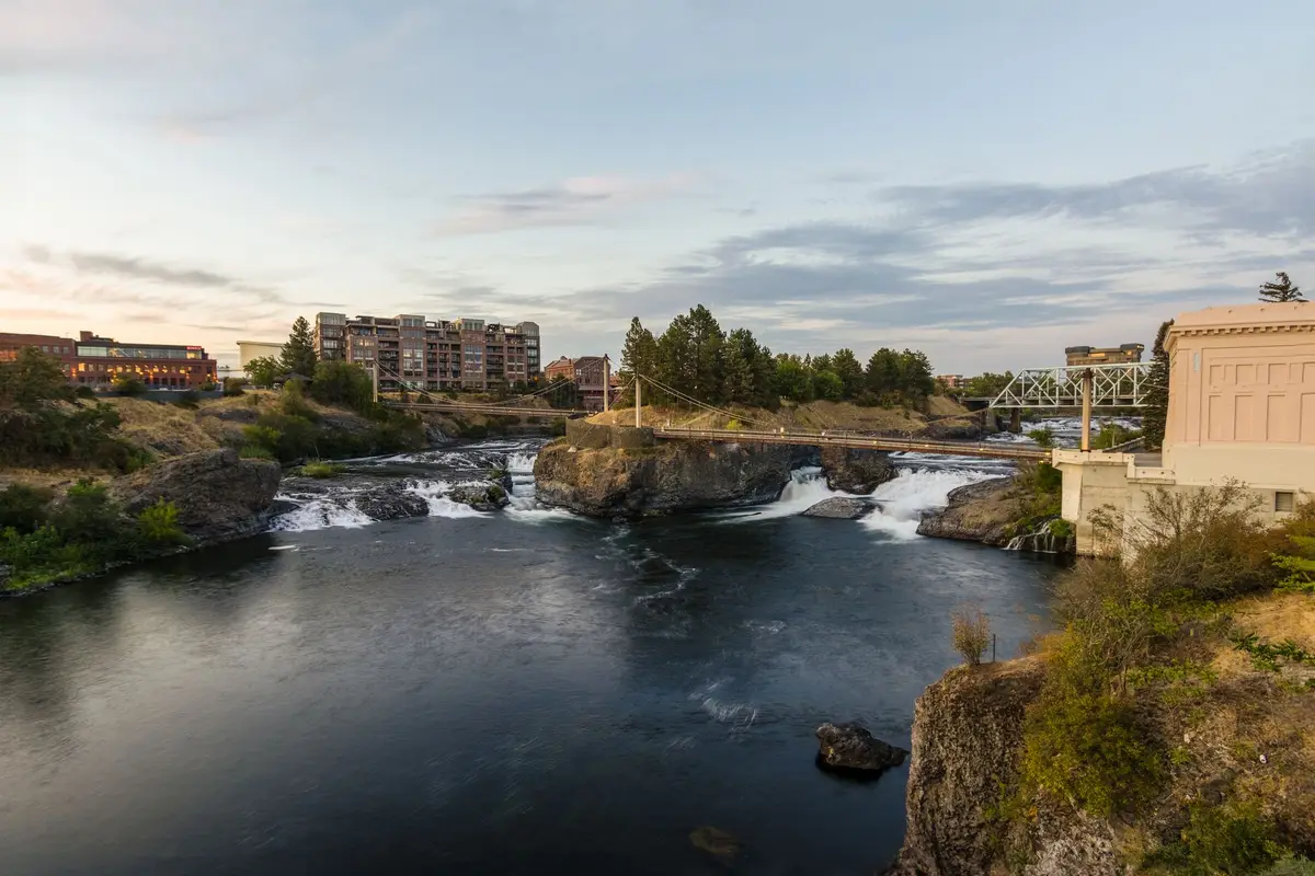 A park in Spokane, Washington