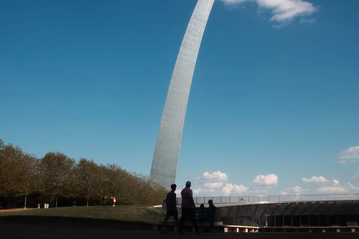 A park in St. Louis, Missouri