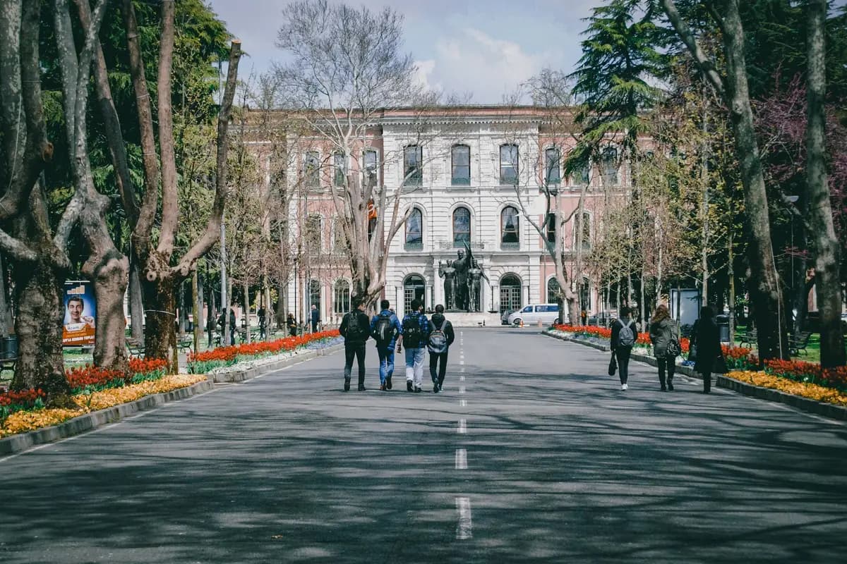 A university campus, representative of St. Paul's major universities