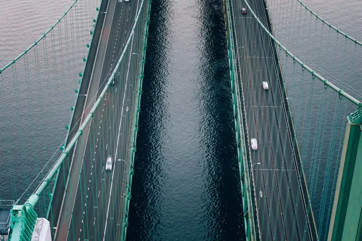 Aerial view of Tacoma, Washington