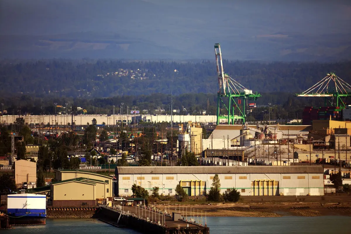 Downtown Tacoma, Washington skyline