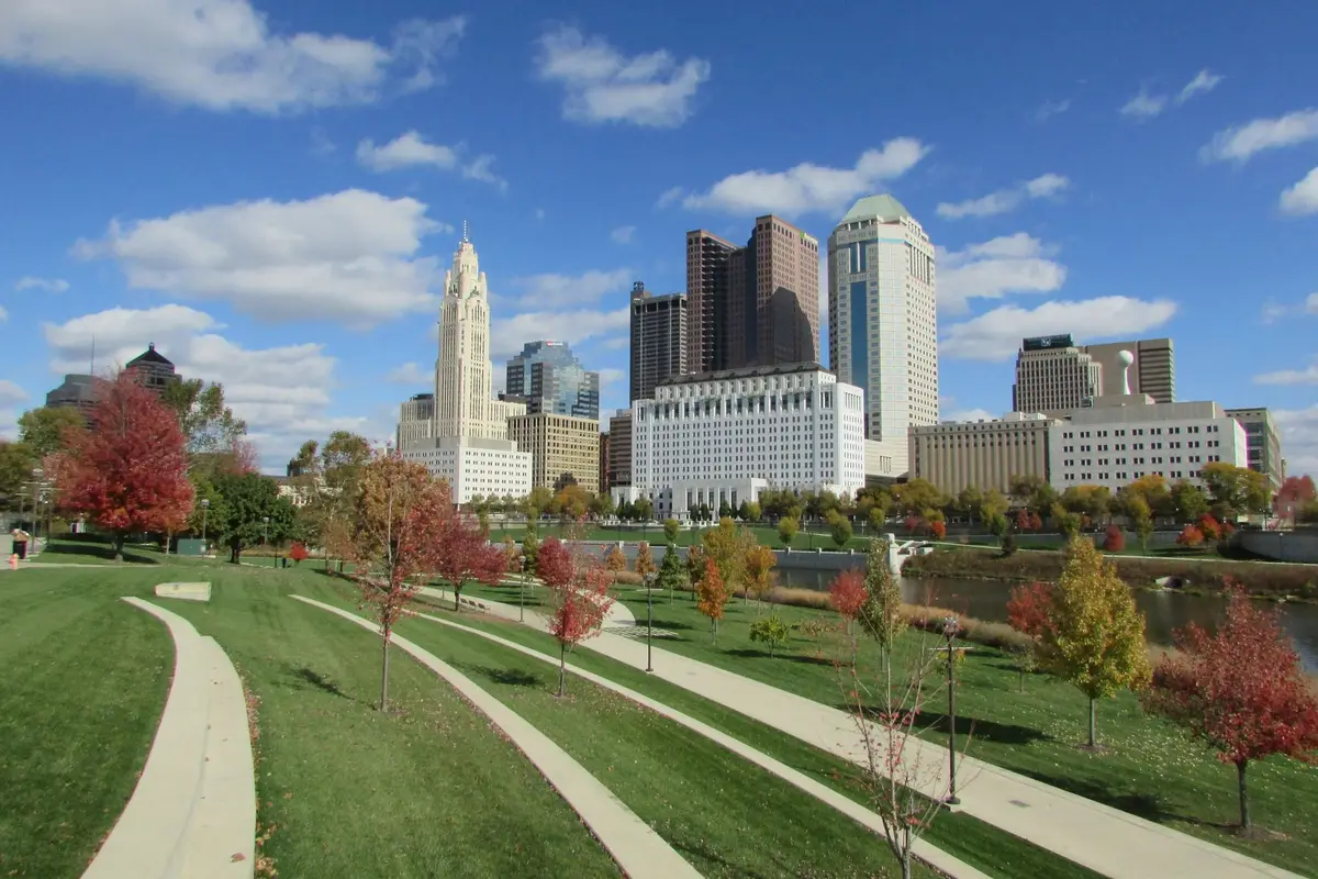 A park in Toledo, Ohio