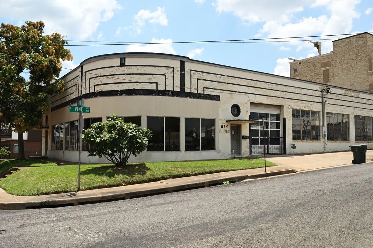 Downtown Tyler, Texas street scene