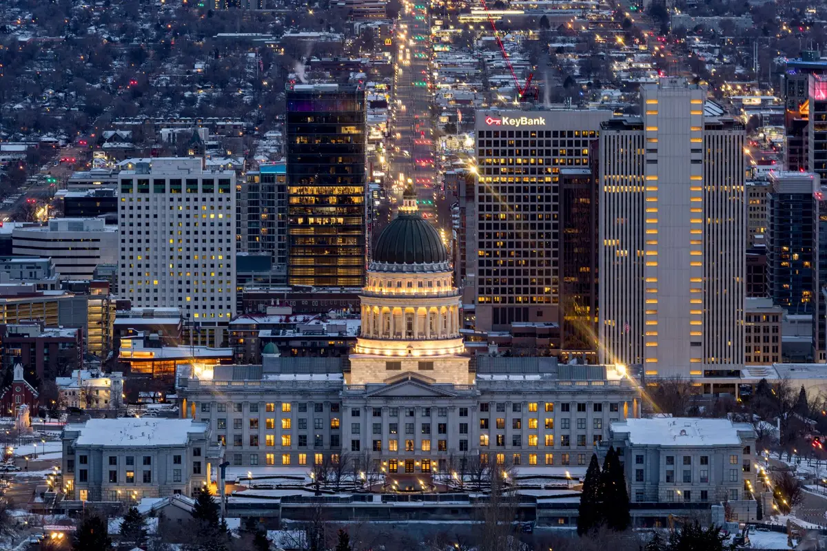 The Utah State Capitol