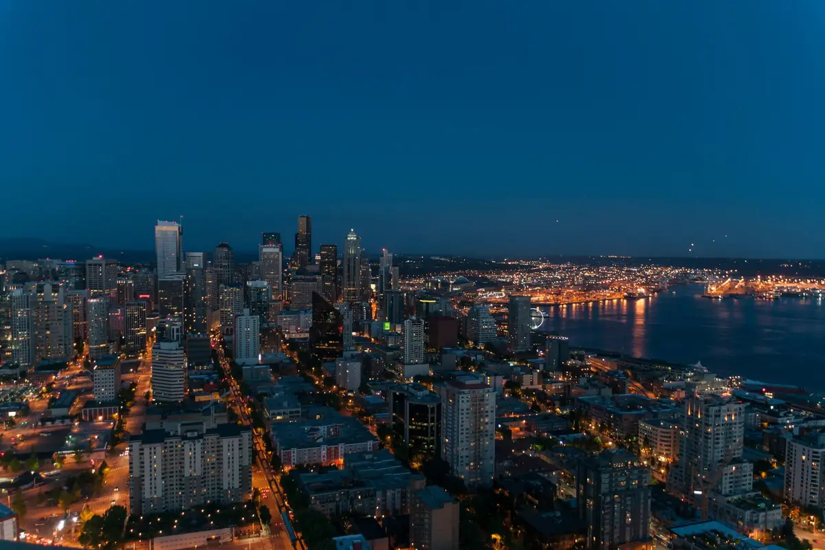 A major Washington city skyline