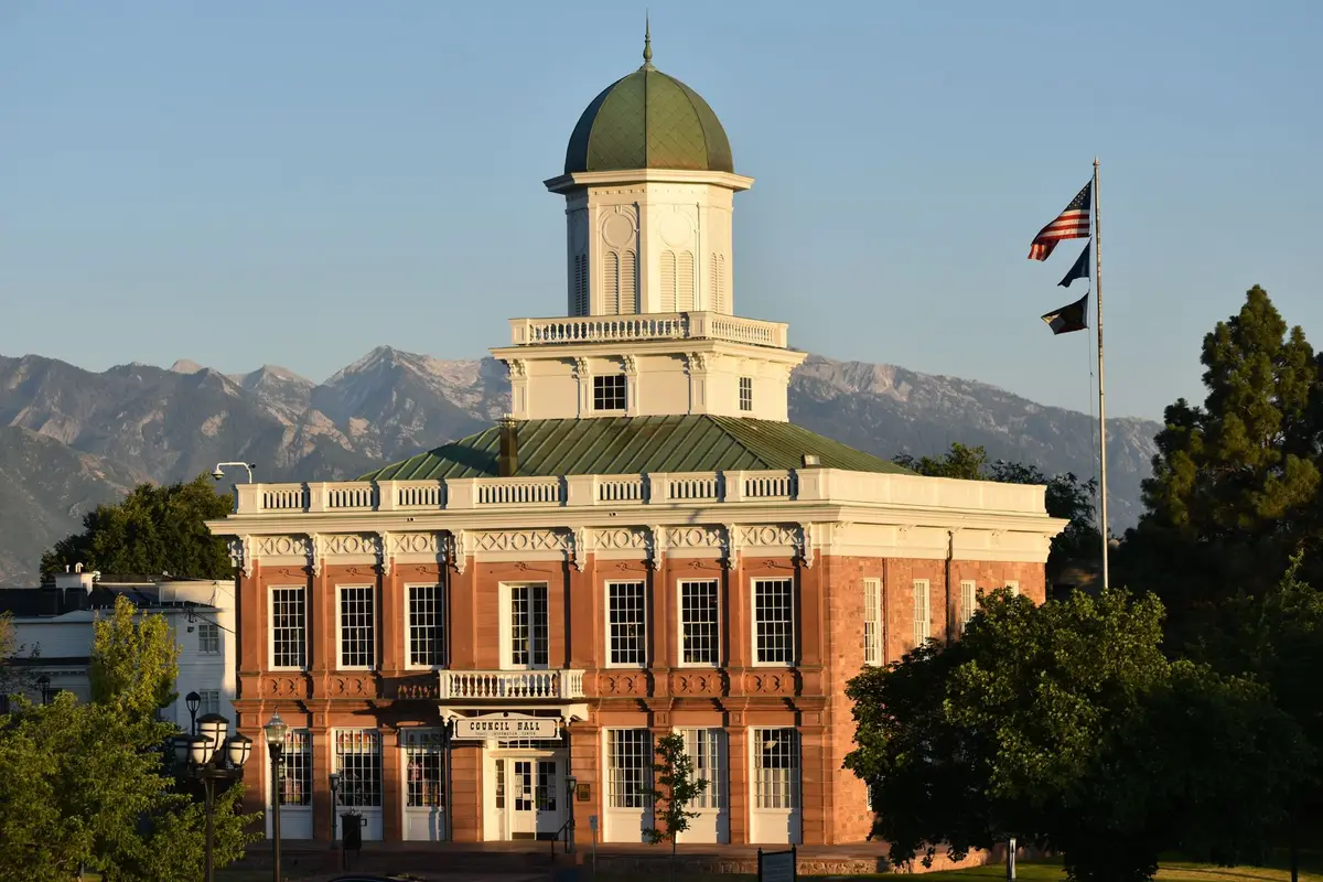 Modern architecture in West Valley City, Utah