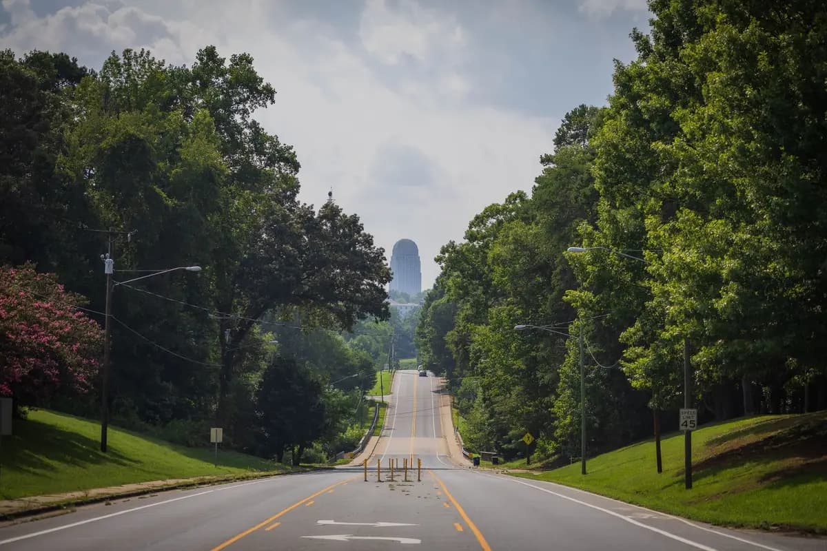 Downtown Winston-Salem, North Carolina skyline