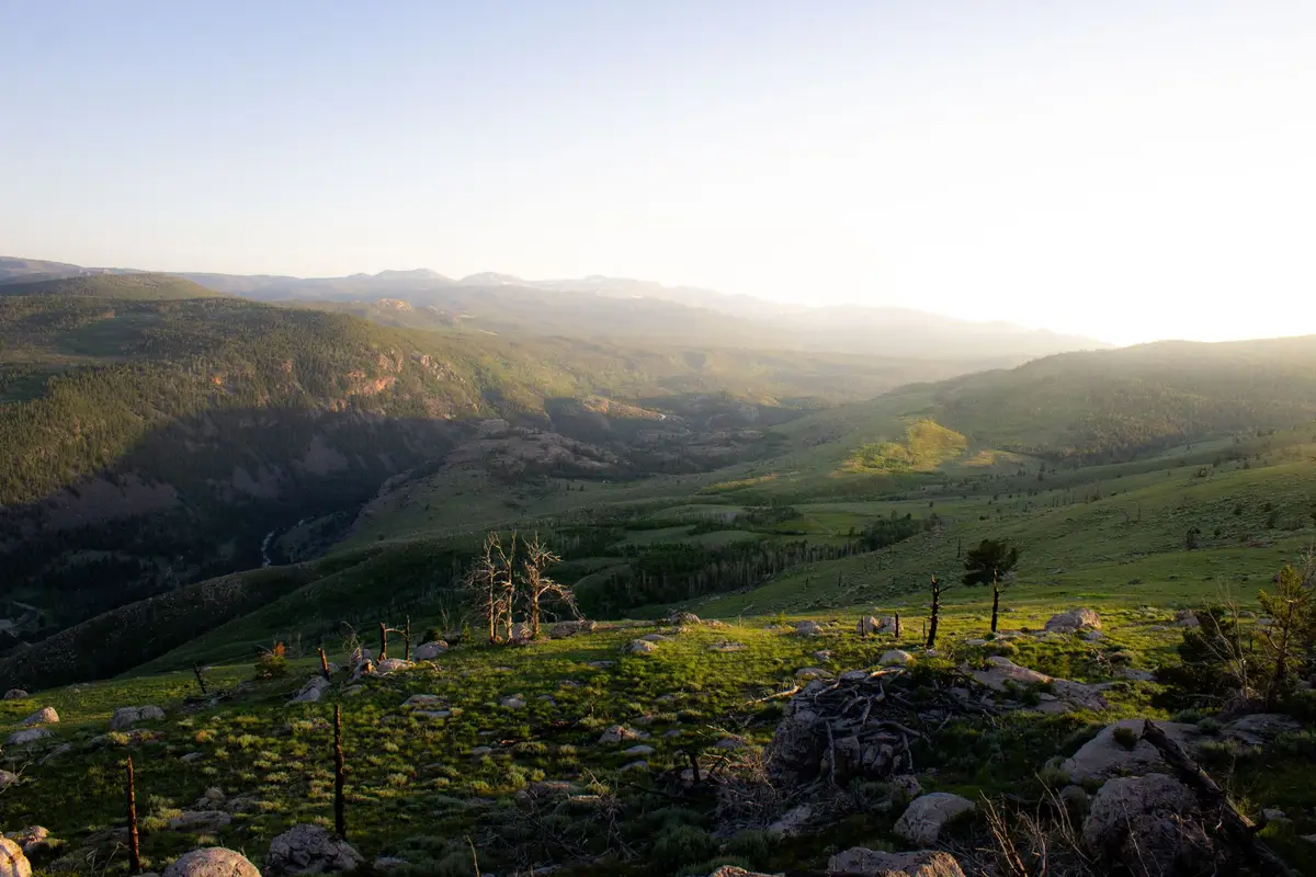 A wide Wyoming landscape